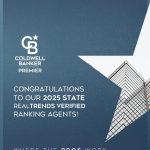 Coldwell Banker Premier celebrates 18 agents named to the 2025 RealTrends Verified Awards, honoring top performers across Delaware, Maryland, Virginia, West Virginia, and Pennsylvania.